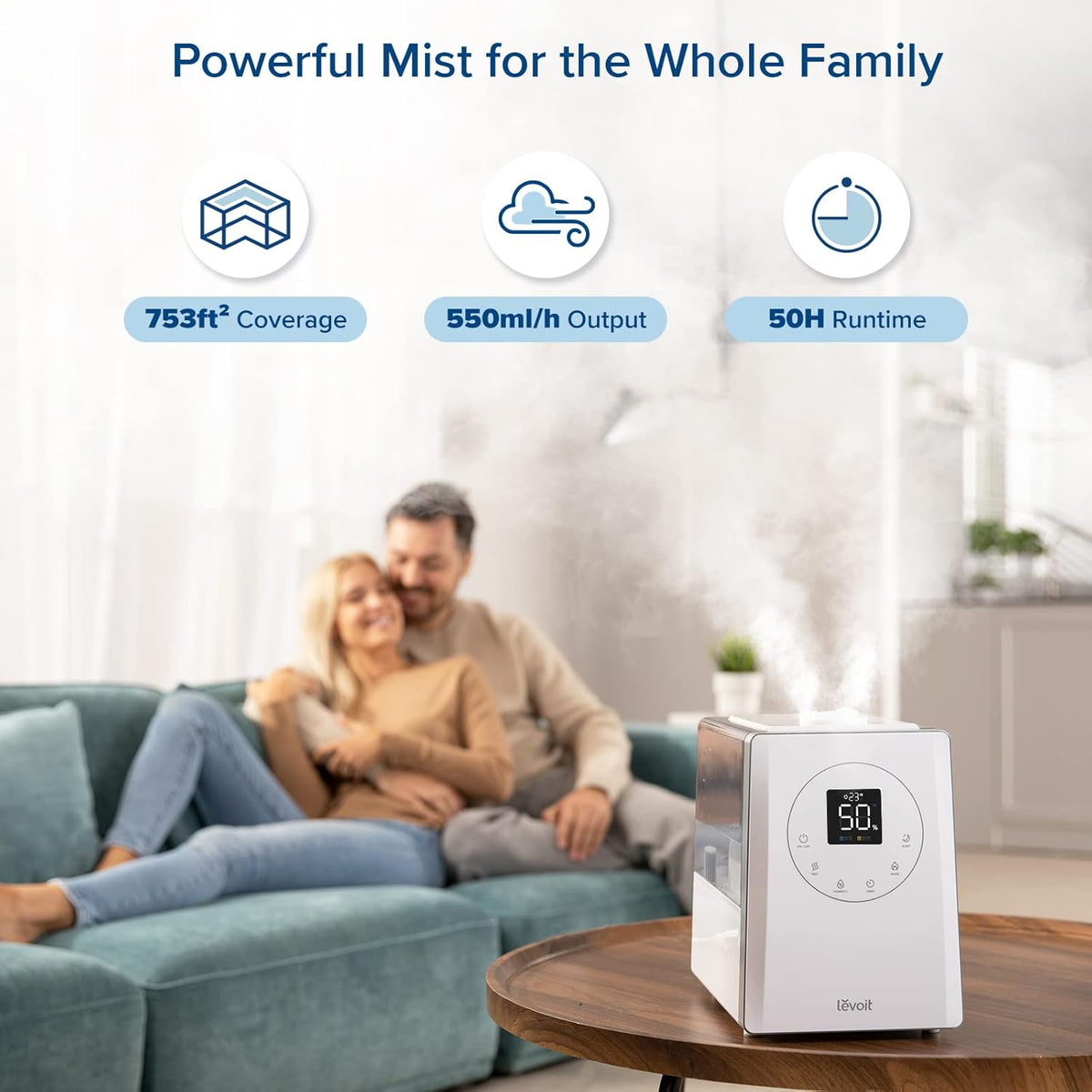 Levoit LV600S Smart Hybrid Ultrasonic Humidifier