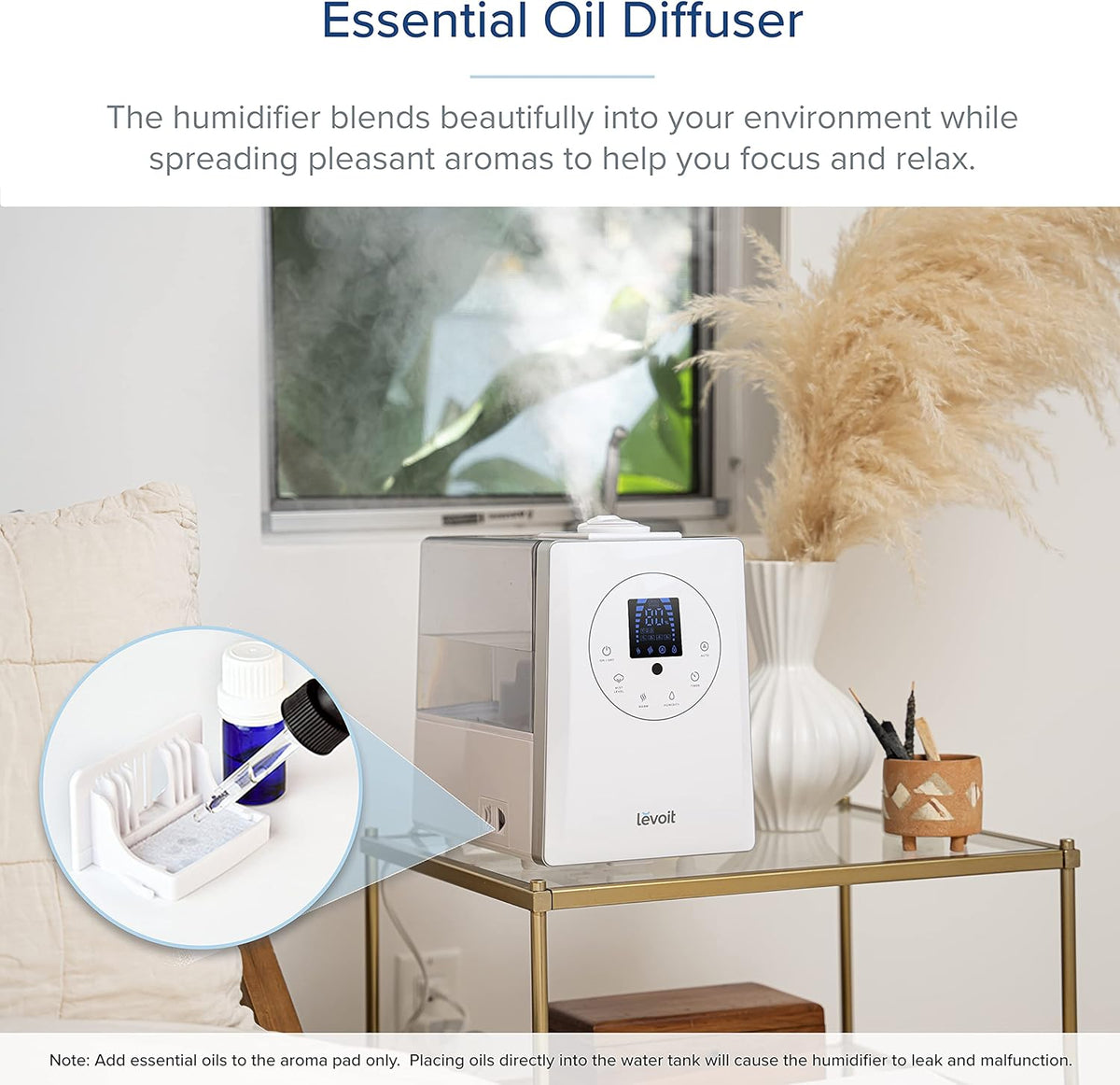 Levoit LV600HH Hybrid Ultrasonic Humidifier
