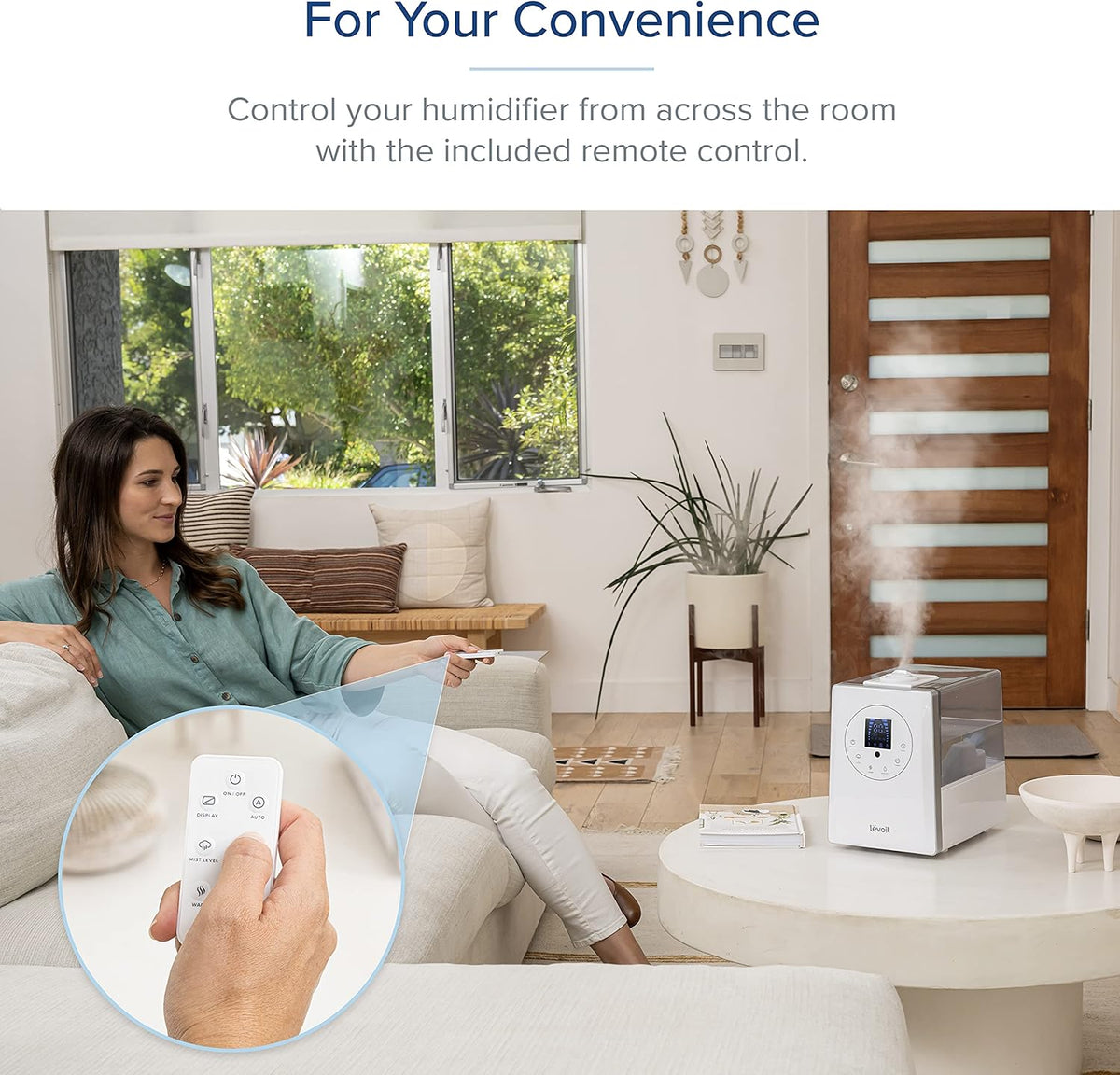 Levoit LV600HH Hybrid Ultrasonic Humidifier