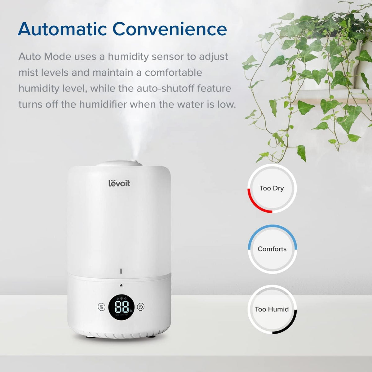 Levoit Dual 200S Smart Top-Fill Ultrasonic Humidifier