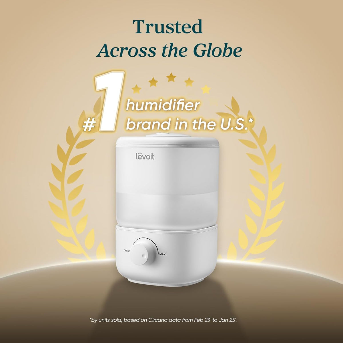 Levoit Classic 160 2.5L Top Fill Ultrasonic Humidifiers