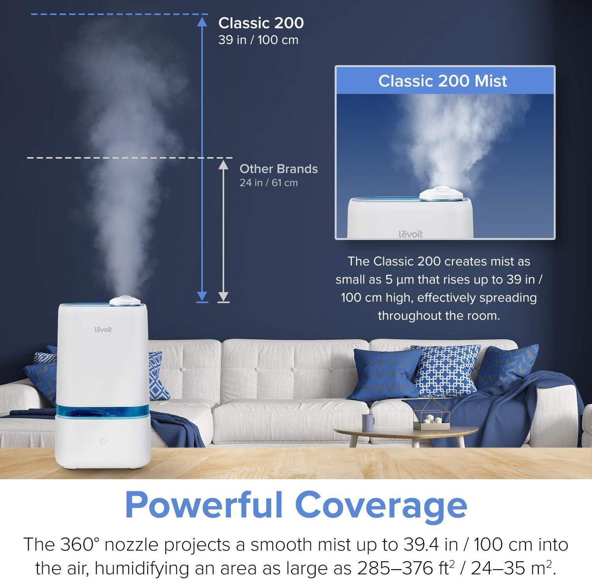 Levoit Classic 200 Ultrasonic  Humidifier