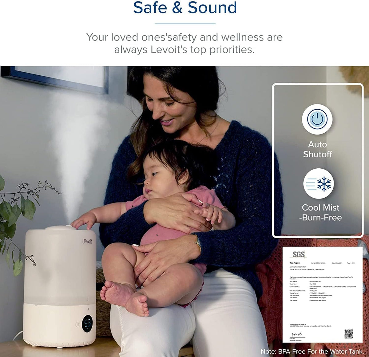 Levoit Dual 200S Smart Top-Fill Ultrasonic Humidifier