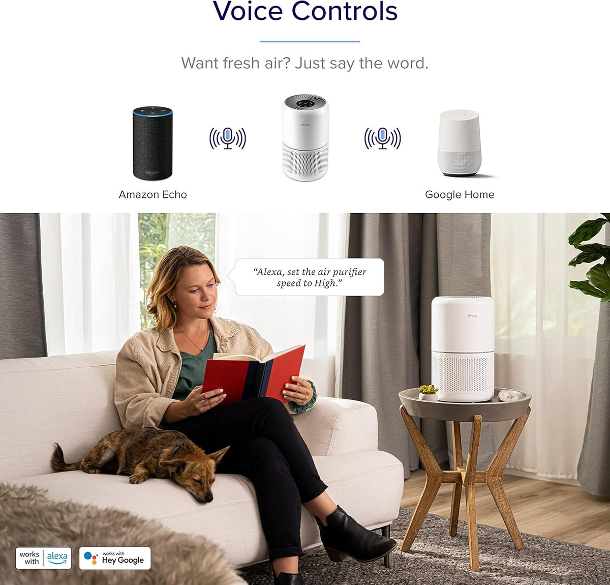 Levoit Core 300S-P  Smart Air Purifier