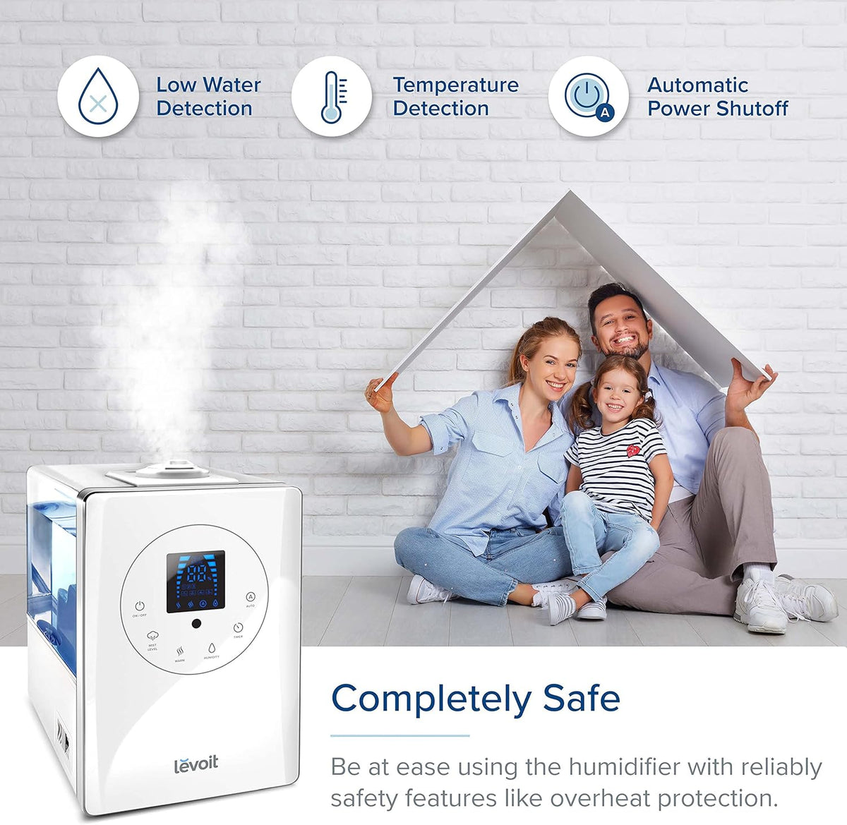 Levoit LV600HH Hybrid Ultrasonic Humidifier