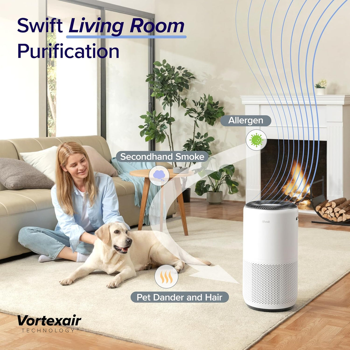 Levoit Core 400S-P Smart Air Purifier
