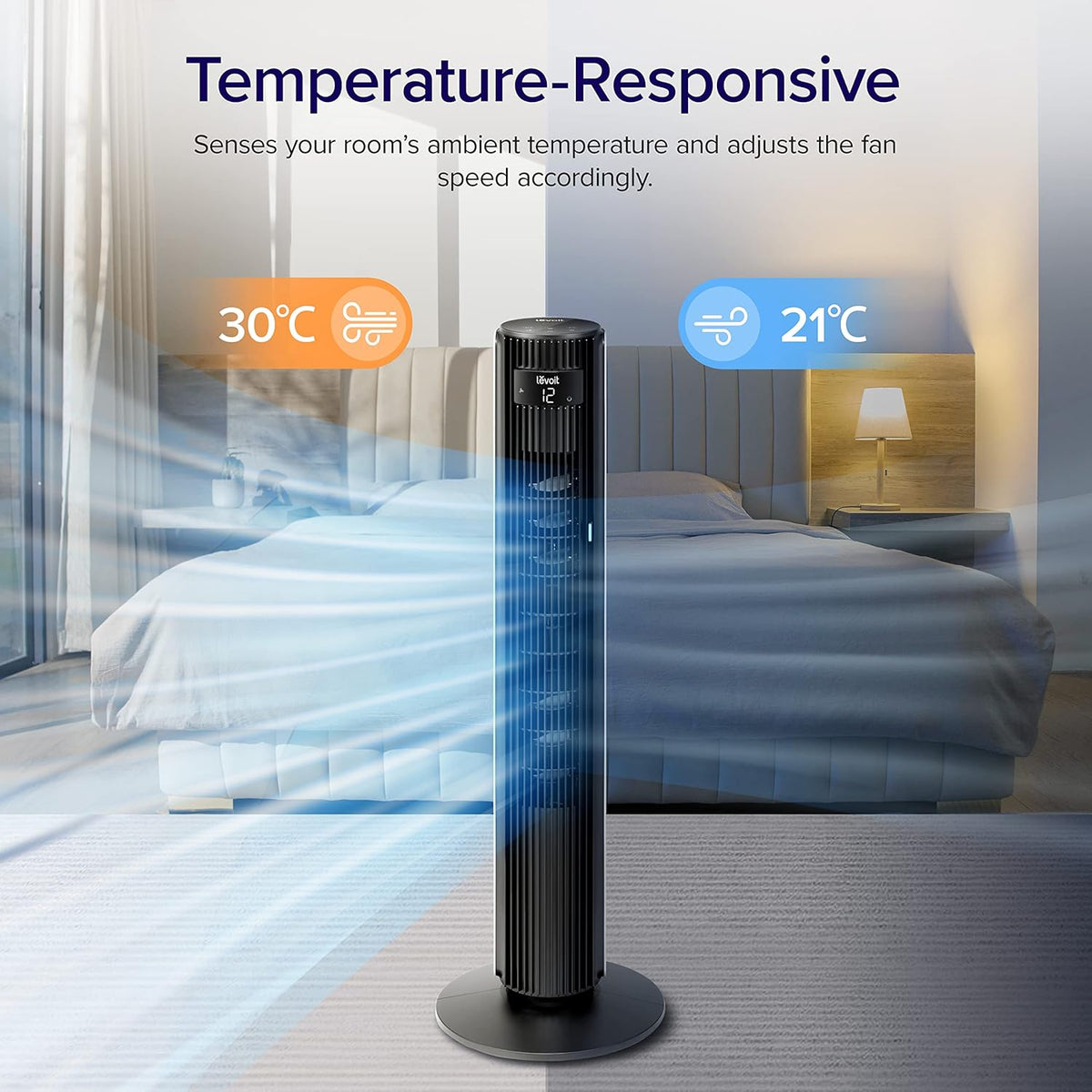 Levoit Classic 42-inch Smart Tower Fan