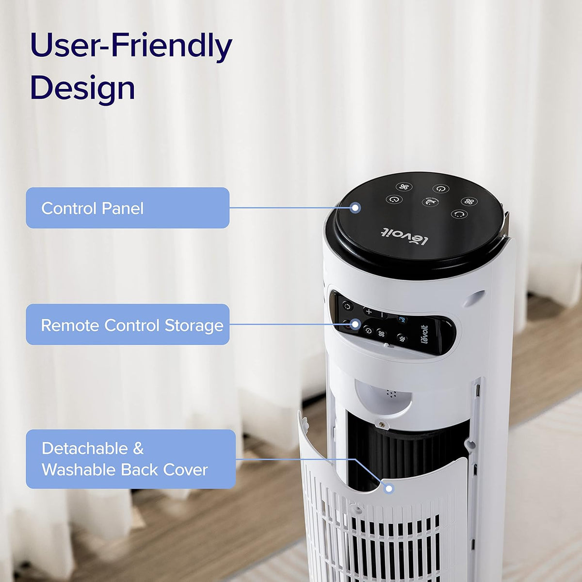 Levoit Classic 42-inch Smart Tower Fan
