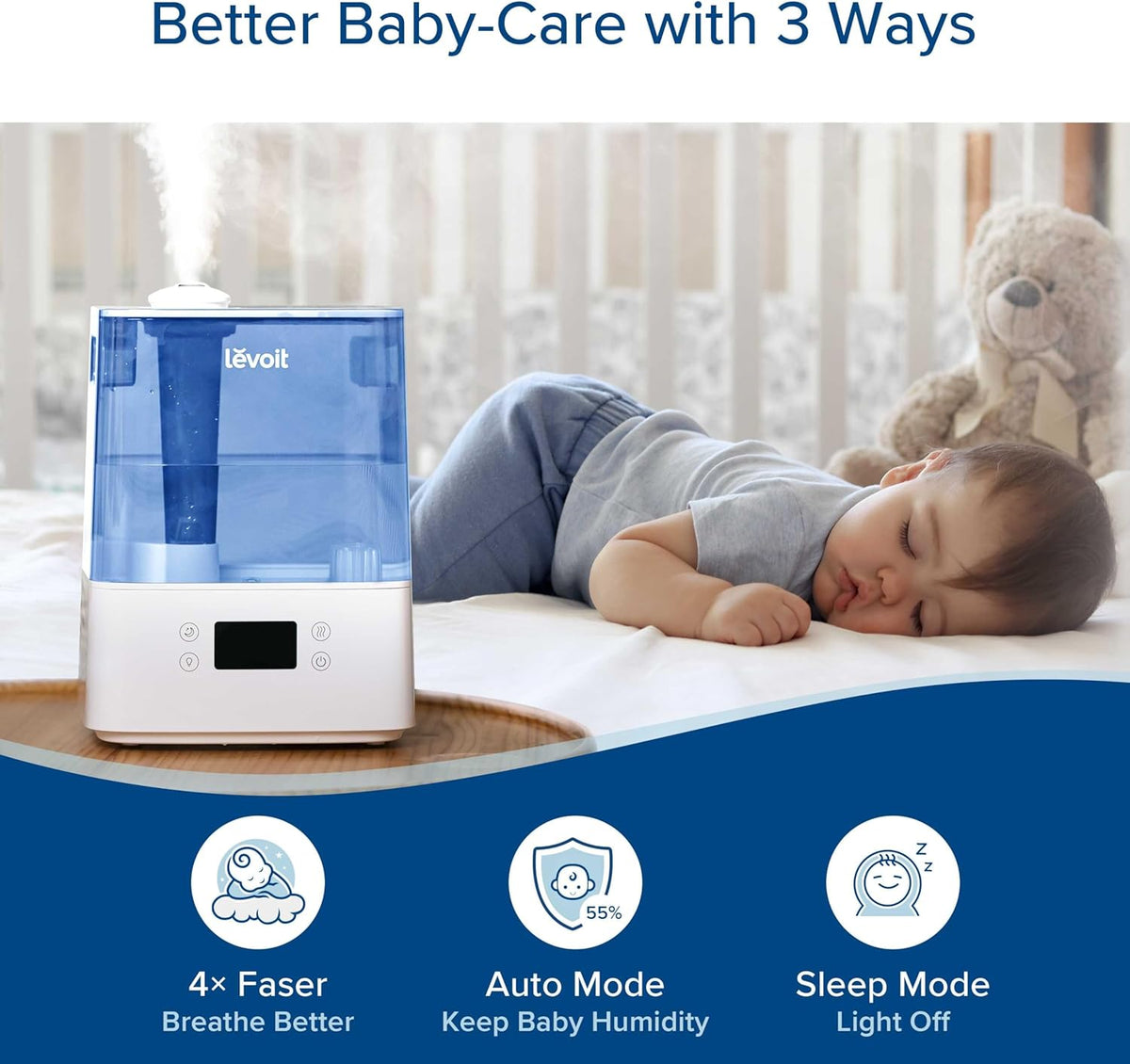 Levoit Classic 300S Ultrasonic Smart Humidifier Blue