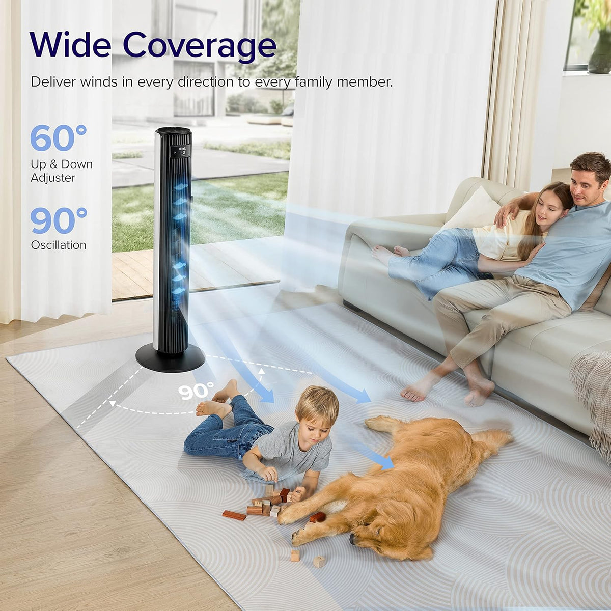Levoit Classic 42-inch Smart Tower Fan
